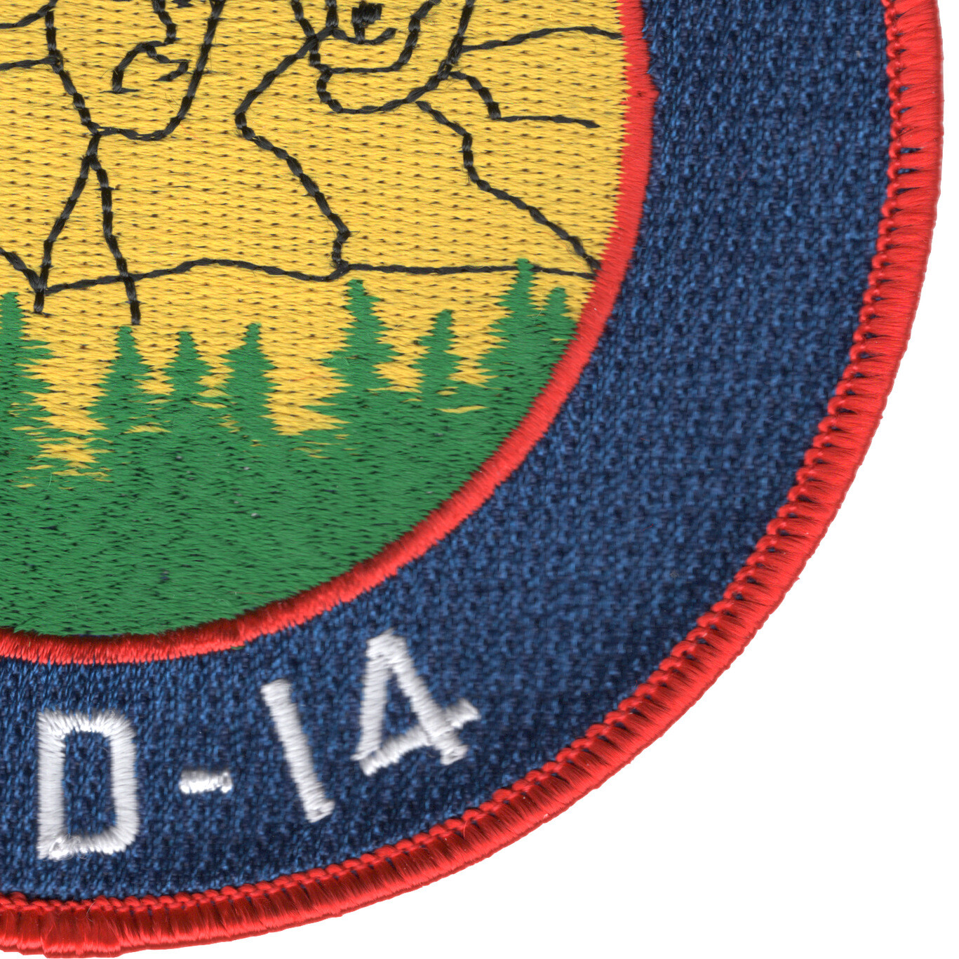 USS Rushmore LSD-14 Patch