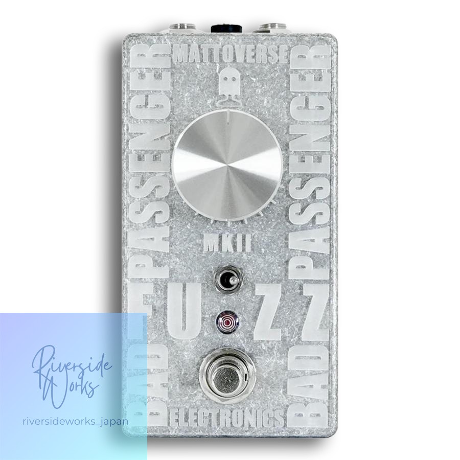 Mattoverse Bad Passenger Fuzz MkII Clear Acrylic Faceplate