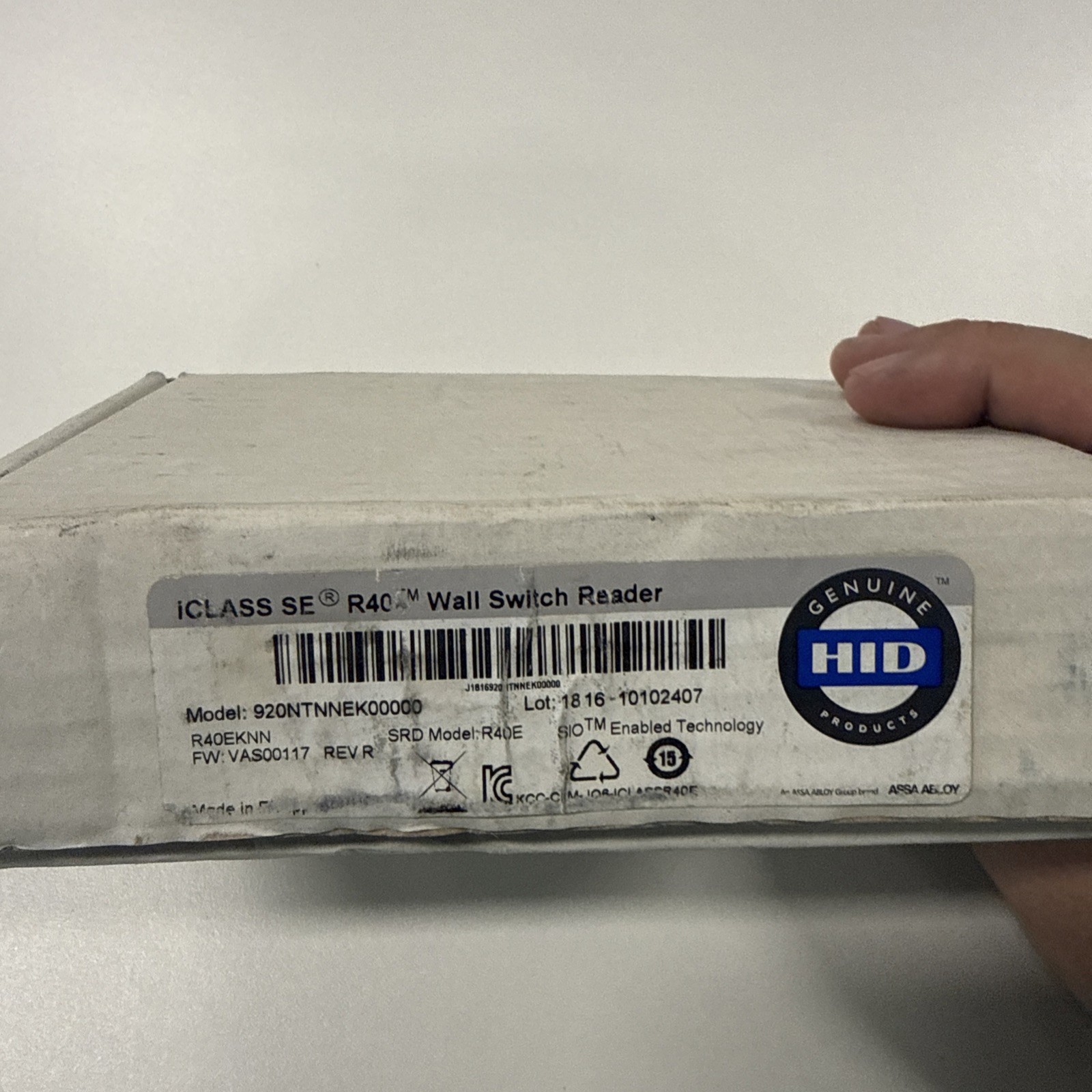 Hid Class Se R40 Model 920ntnnek0000
