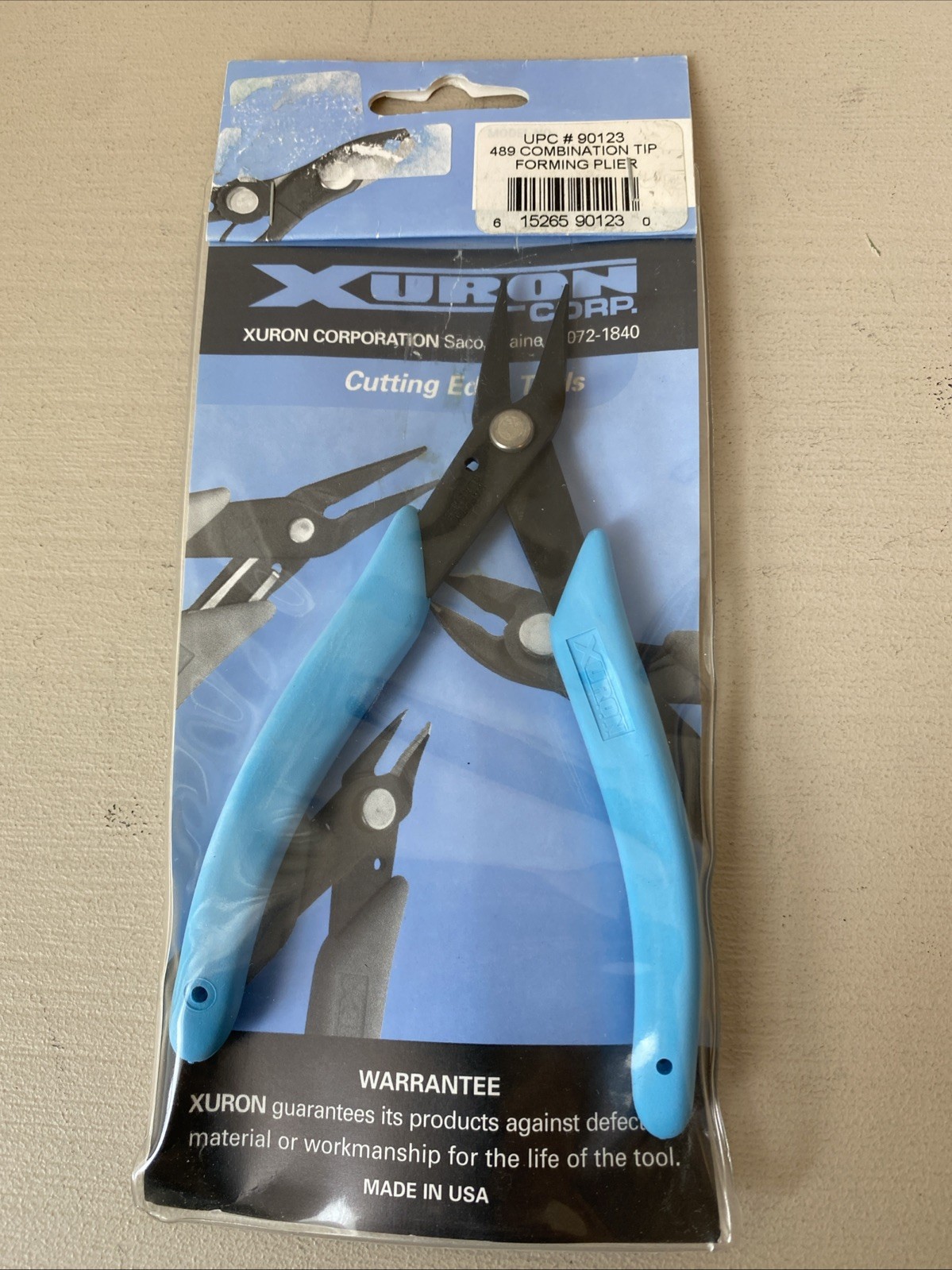 Xuron Combination Tip Forming Pliers Round Nose / Flat Nose 489