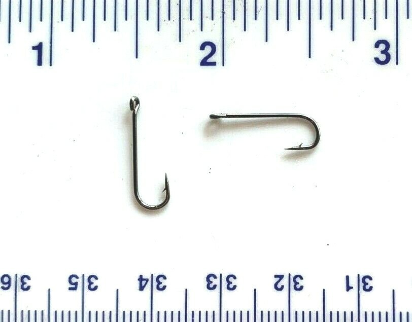 100 super strong 9146 2X strength GT Black Nickel Aberdeen Fishing Hooks size 12