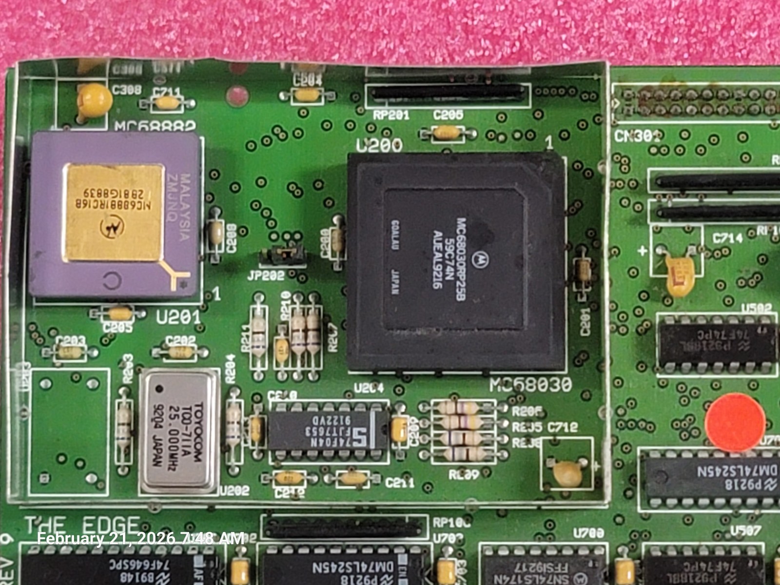 Commodore Amiga A2630 The Edge Accelerator 68030 25MHz & 4MB for A2000 computer
