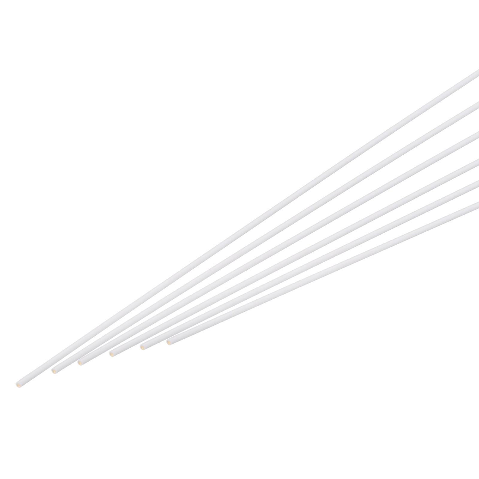 6Pcs Brass Brazing Rods Flux Coated, Phosphor Copper Solder, 5/64"x7/64"x20"