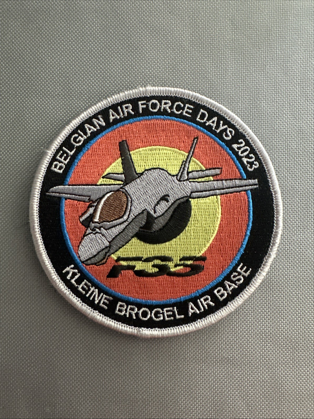 2023 Belgian Air Force Days Lockheed Martin F-35 Team Patch