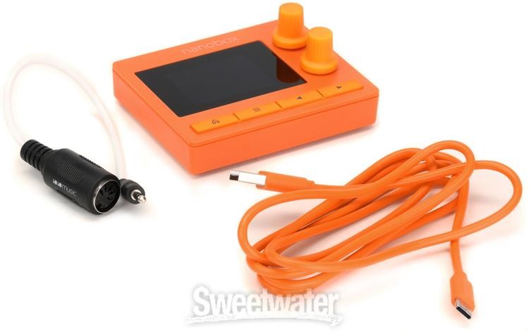 1010music Nanobox Tangerine Sampler Module