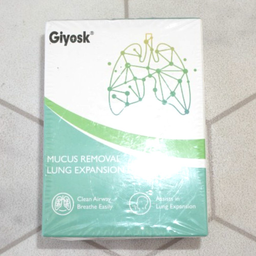 Breathing Exercise Device for Lungs, Lung Expansion and Mucus Relief-SEALED