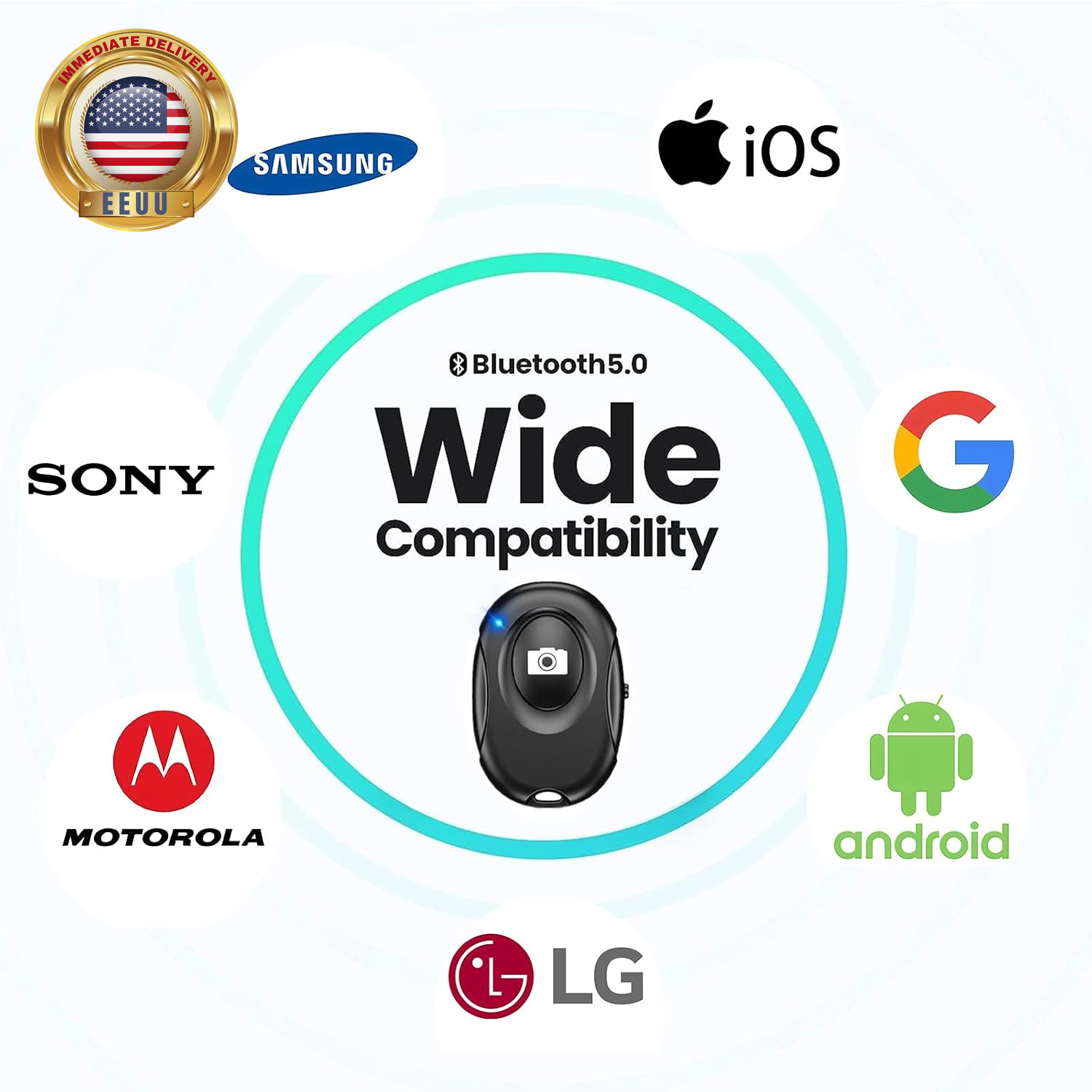 Wireless Camera Shutter Clicker | Camera Shutter Remote Control for Iphone & And