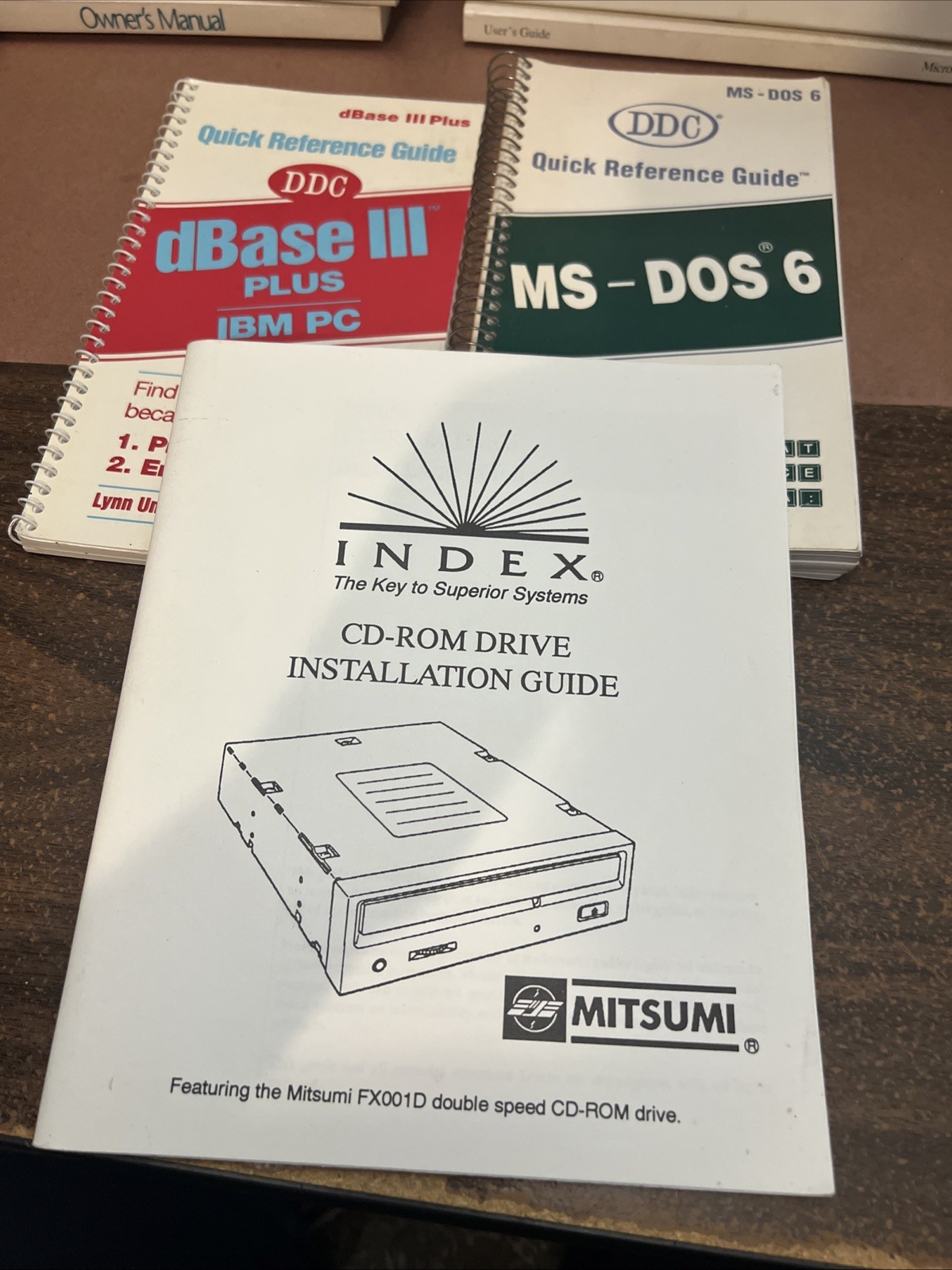 Vintage Computer Manual Guide Lot 1990s IBM Workgroups Graphics Mouse Geoworks