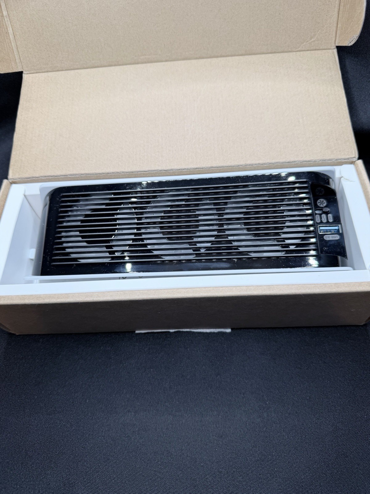 PS5 Cooling Fan, White, Auto Speed USB3.0