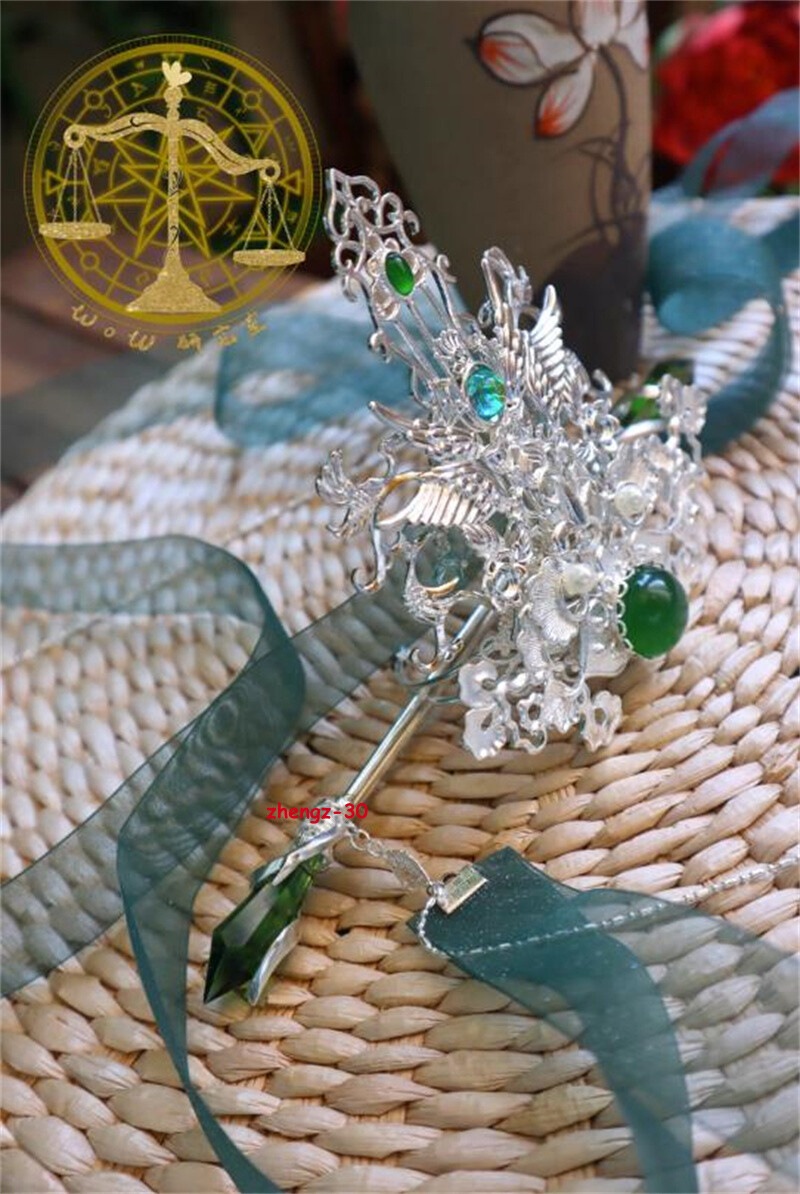 The Scum Villain Self Saving System Shen Qingqiu Cosplay Hair Crown Tiara Hanfu