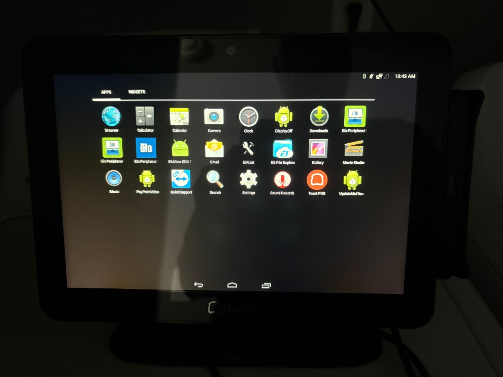 Toast Elo MSM8960 Touch Android POS System w/ Card Reader
