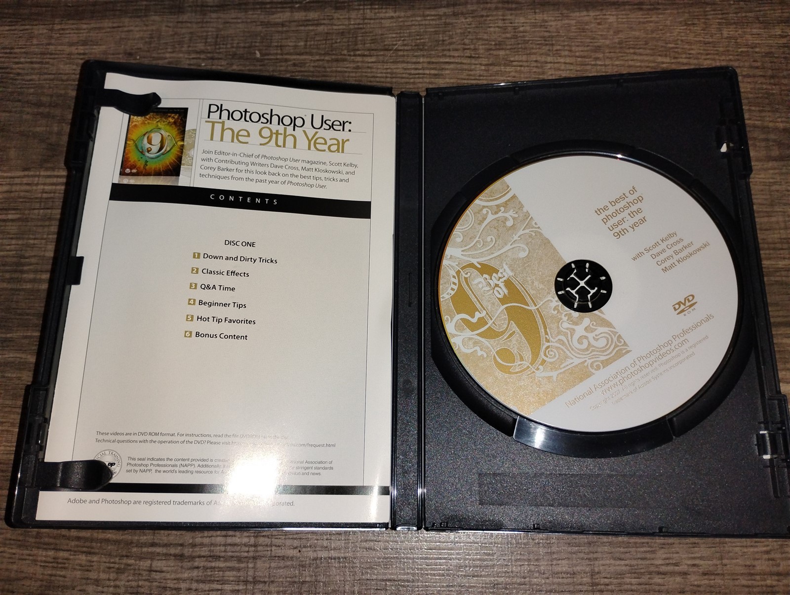 The Best of Photoshop User: The 9th Year DVD-ROM 2007 for Windows 2000/XP NAPP