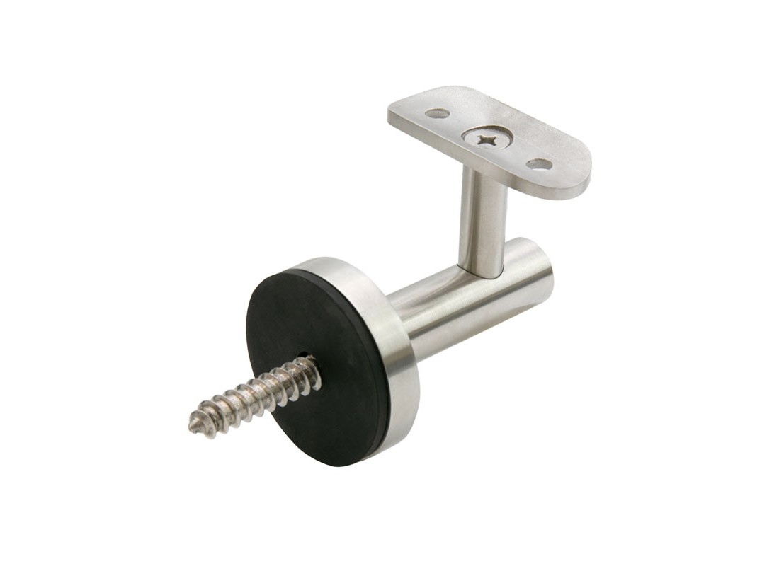FHC HB6WBS Melrose Series Bracket - Wall Mounted Handrail - Brushed Stainless