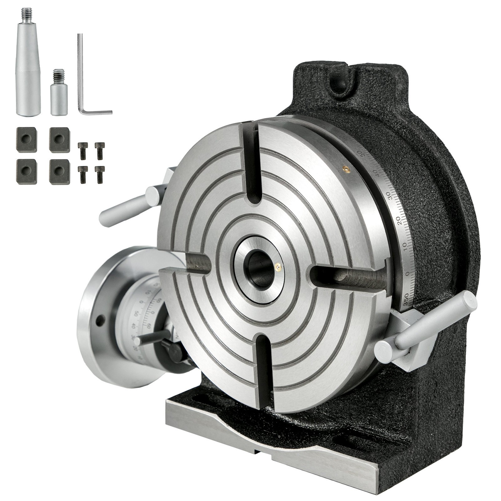 8" Precision Horizontal and Vertical Rotary Table HT200 Casting