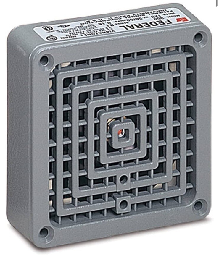 New - Federal 350 Vibratone Horn 120VAC Series B1