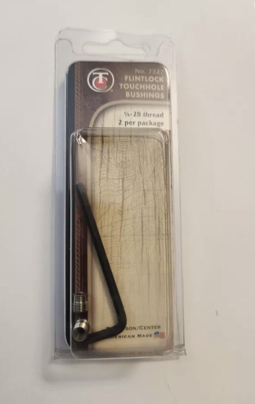 Thompson Center No. 7327 Flintlock Touchhole Bushings 2 Per Pack (NOS)