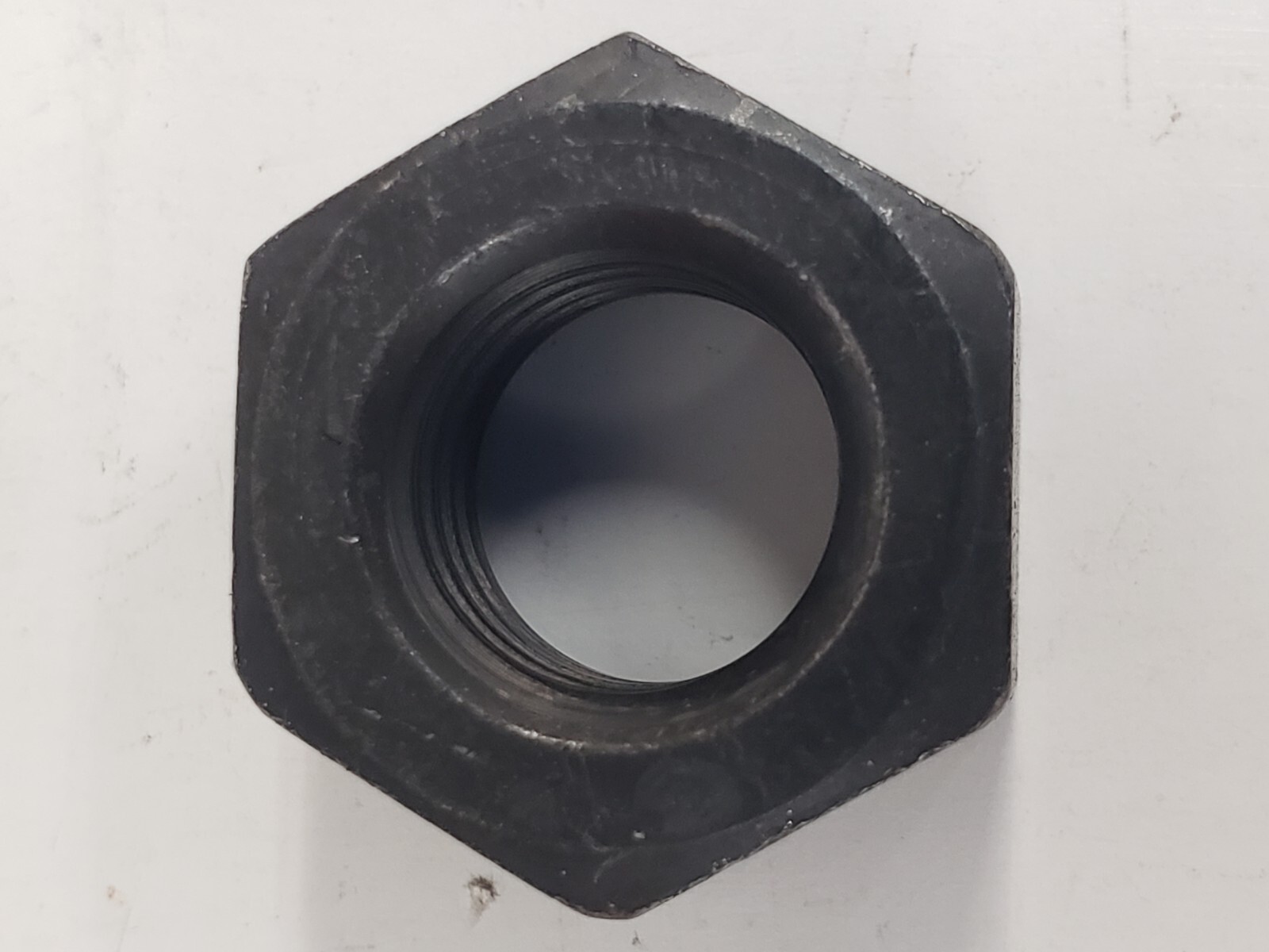 Pk/10 McMaster 934 M12 x 1.75 Coarse Thread Hex Nut Class 12 Hex Nut Black Oxide
