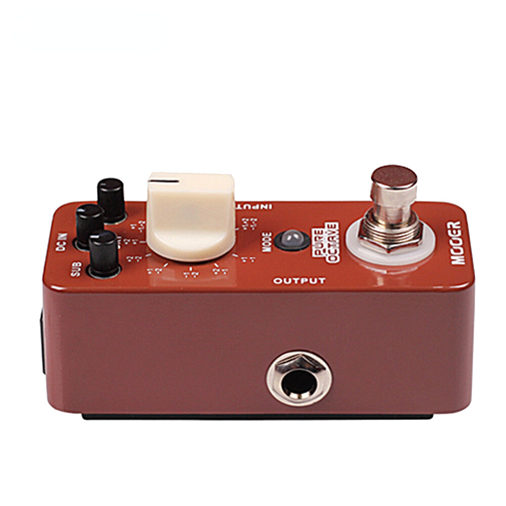 11 Octave Modes True Bypass Full Metal Case Micro Octave Guitar Effects Pedal