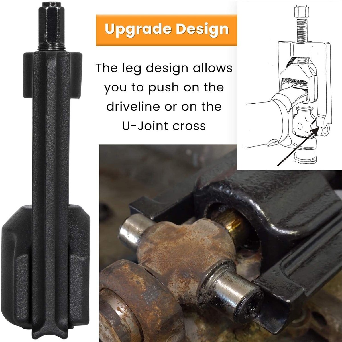 U Joint Dismount Tool U Joint Puller 10105 Heavy Duty U Joint Puller Universal