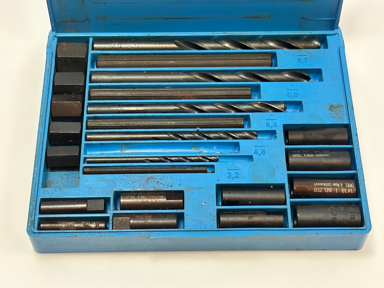 Belzer Tools GERMANY Screw Extractor Set, Model 1418S