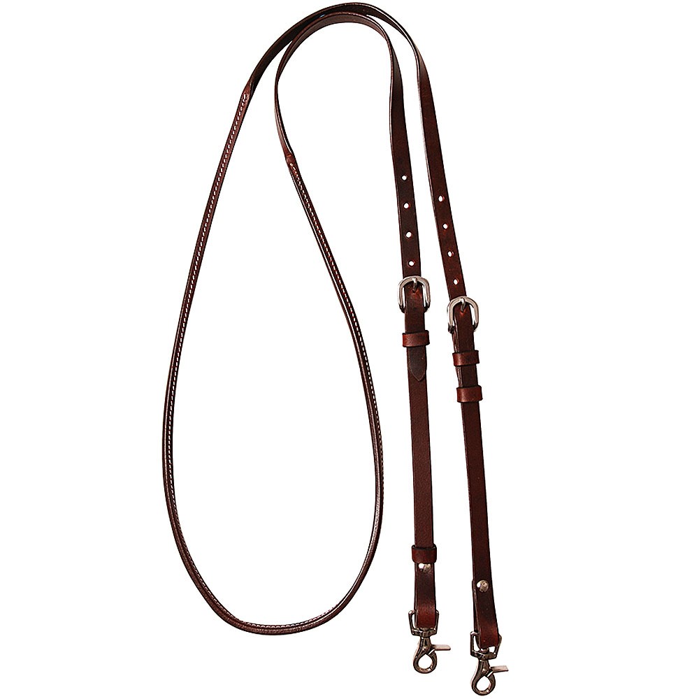 13CE Cashel Company Adjustable Reins 8Ft Chocolate