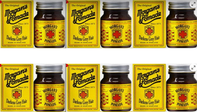 Morgan's Pomade: 50g The Original Darken Grey Hair (Pack of 6) Big Sale