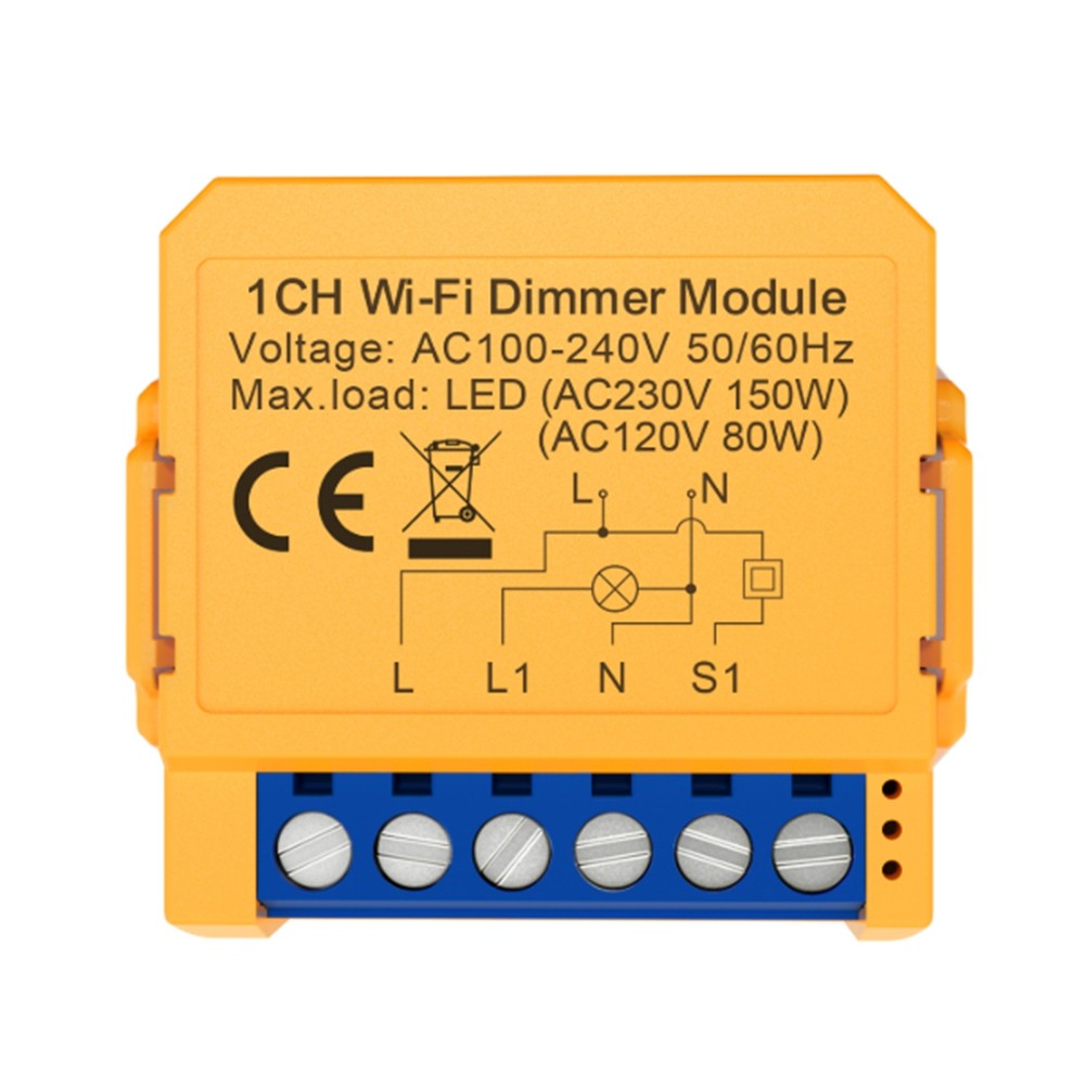 Tuya WiFi Dimmer  Module  Home DIY Breaker Supports 1 Way Control Supports4727