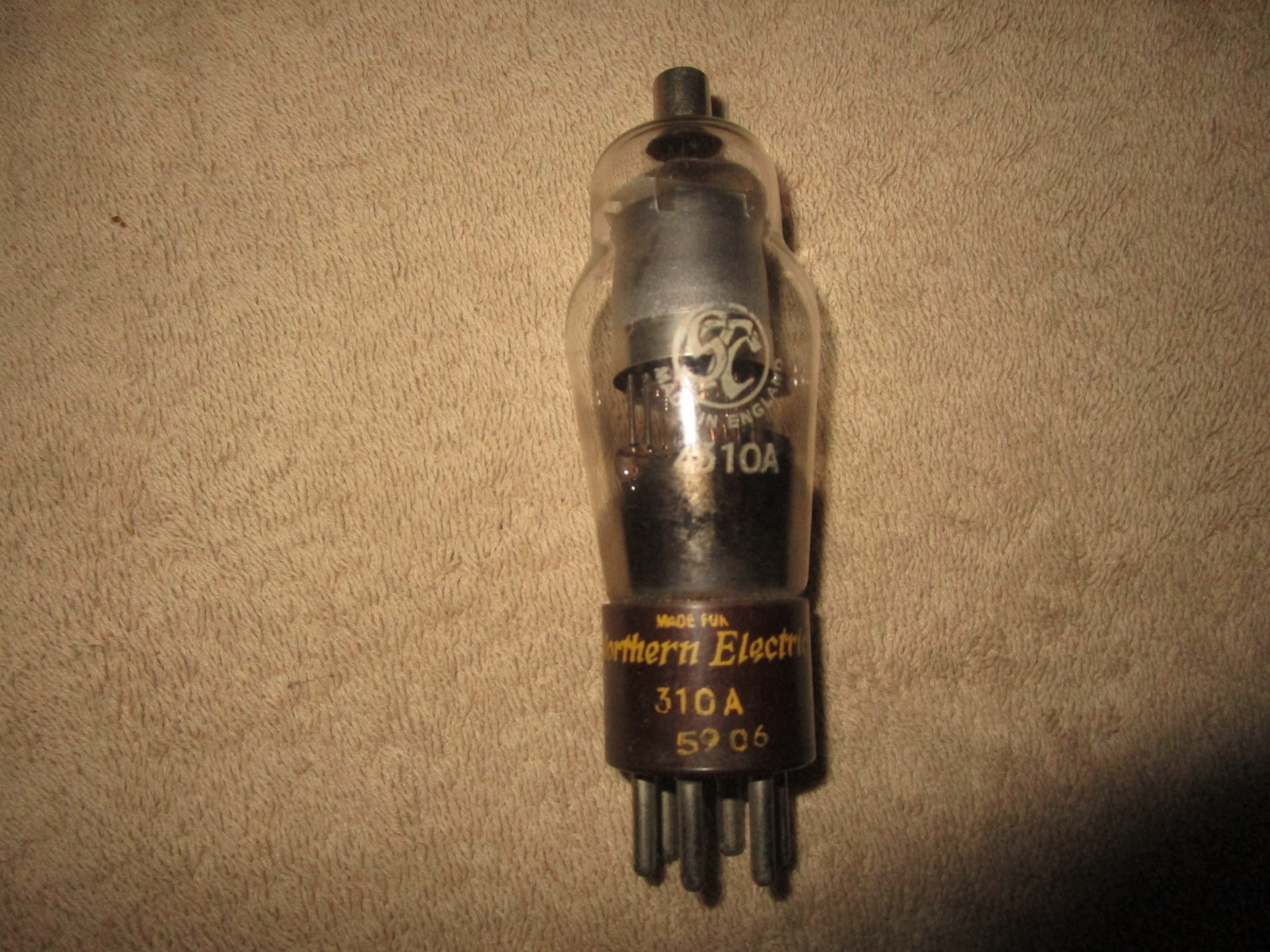 (1) Rare NOS Testing Northern  Electric  310A  Ham Radio    Audio Tube