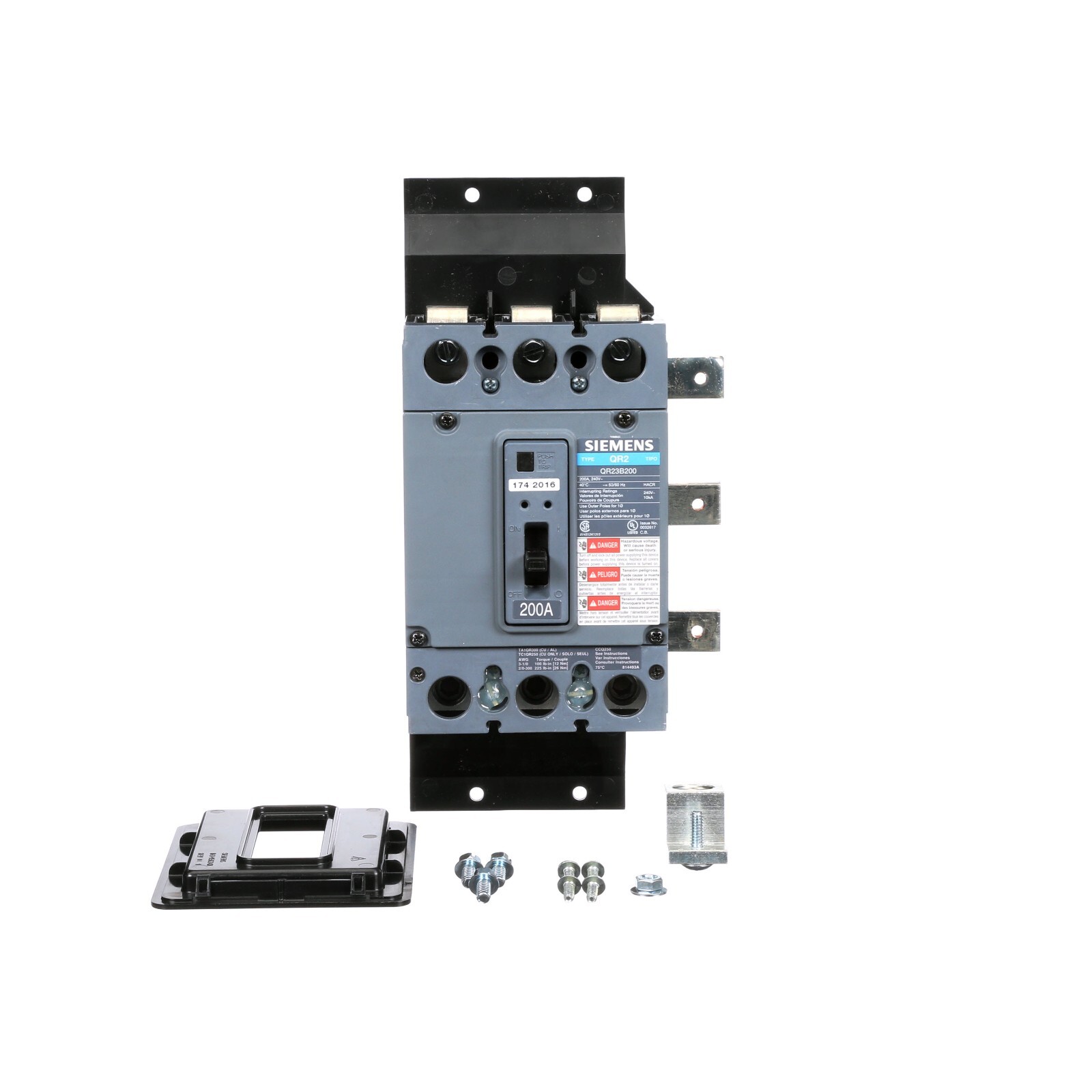 SIEMENS MBKQR3200A Main Breaker Kit 200A Complete w Circuit Breaker Module Unit