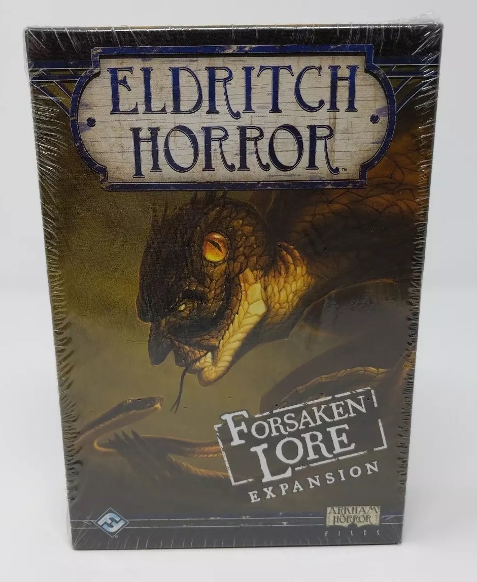 NEW Eldritch Horror Forsaken Lore Game Expansion Arkham Files Fantasy Flight