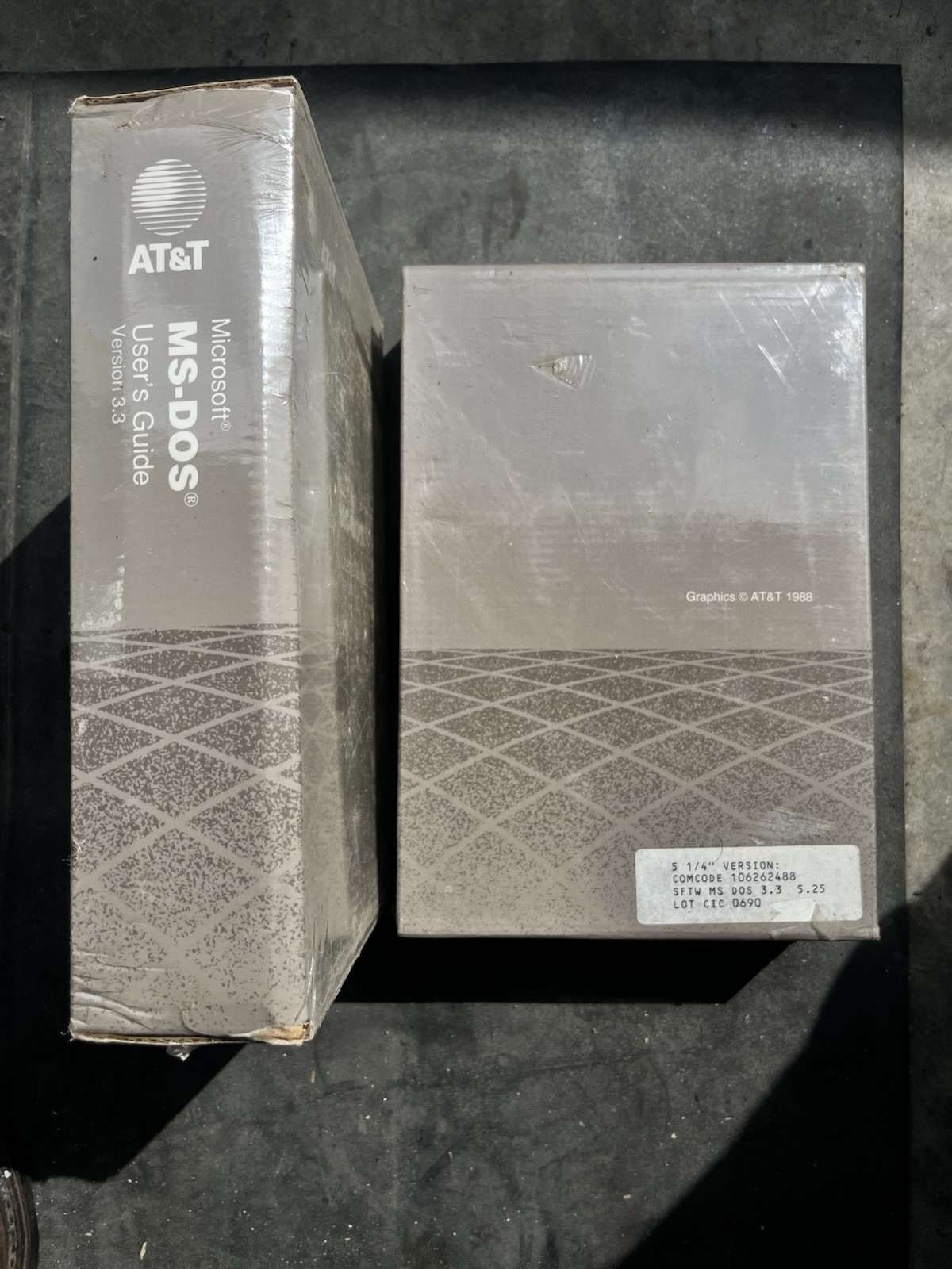 AT&T Ms Dos Ver. 3.3 NOS Boot Disk Unopened