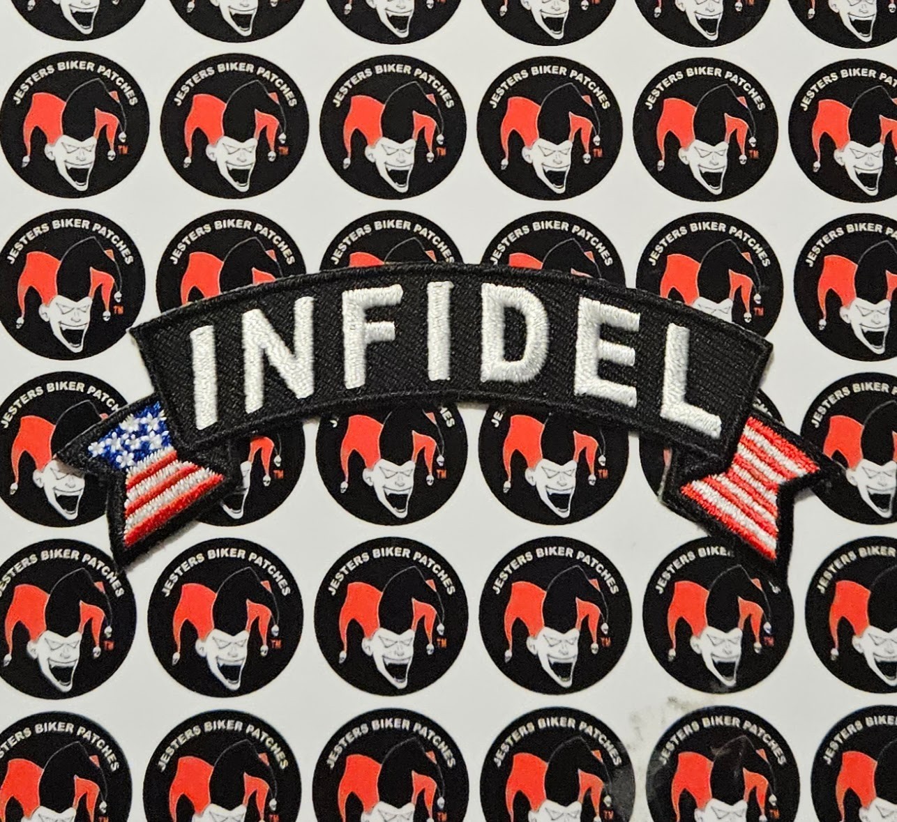 Infidel Embroidered Patch WC009