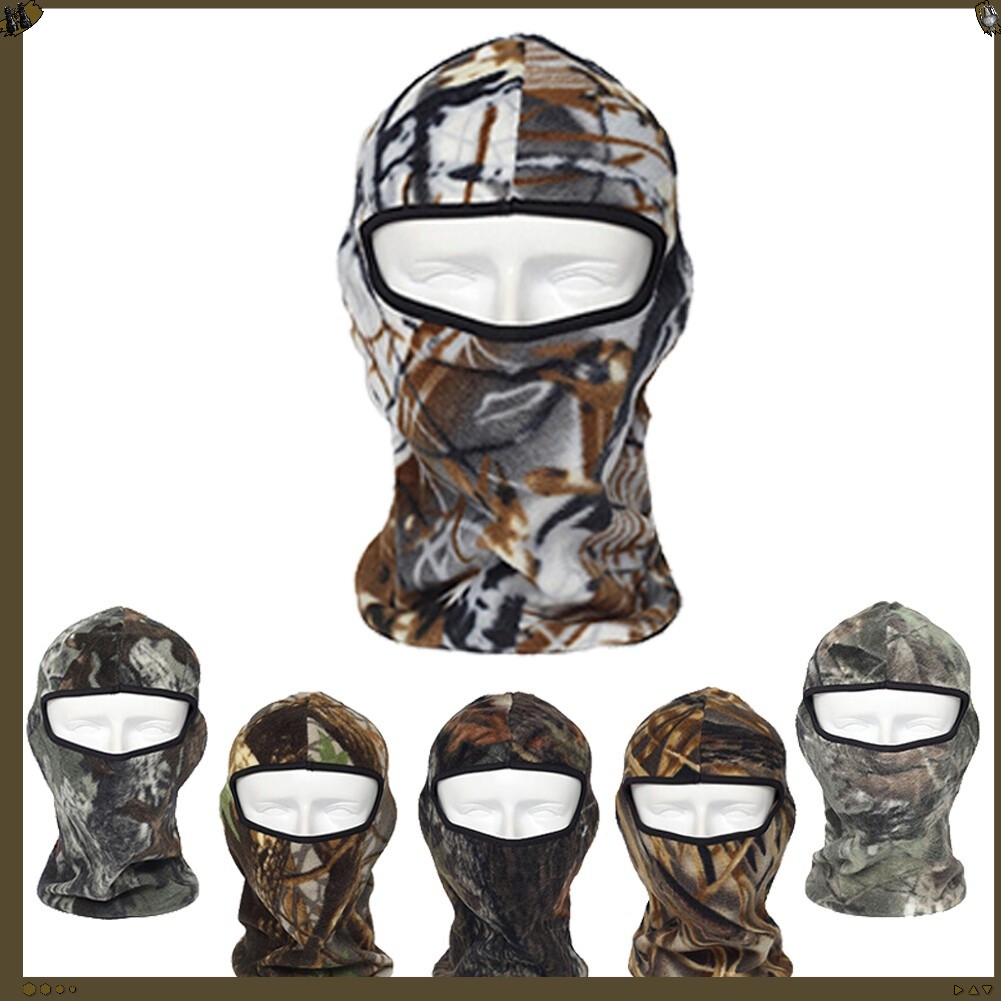 Warmer Fleece Balaclavas Tactical Full Face Masks Face Cover Outdoor Ski Hunting