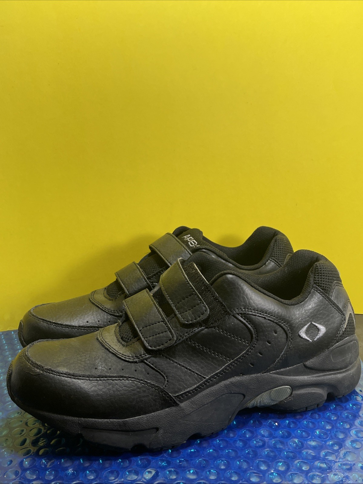 Apex Orthopedic Diabetic Men’s V950 Black Medium Double Strap Size 12 Medium