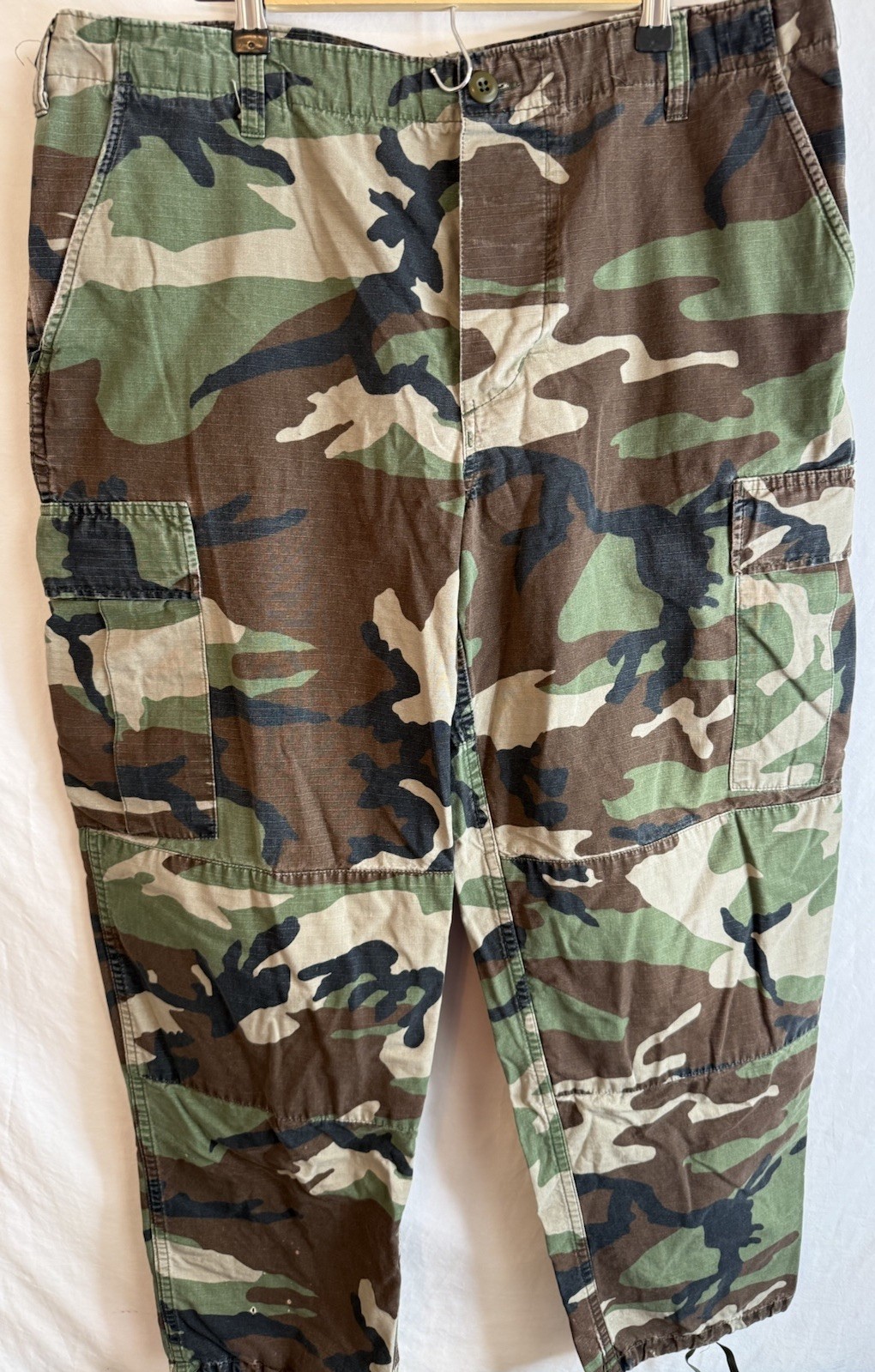 US Army Camo Pants Large 35”-39” Waist Regular Tru-Spec Cargo Camouflage Utility