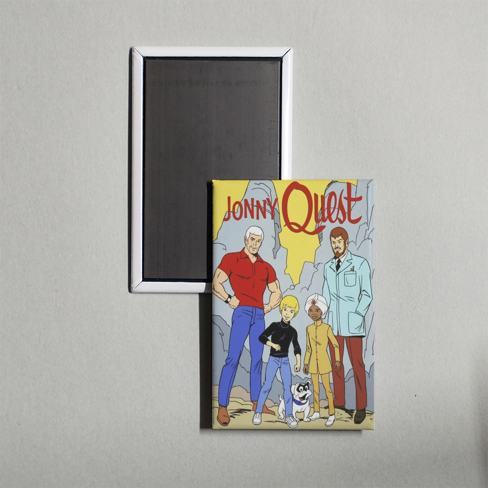 The New Adventures of Jonny Quest Mini TV Show Poster Fridge Locker Magnet