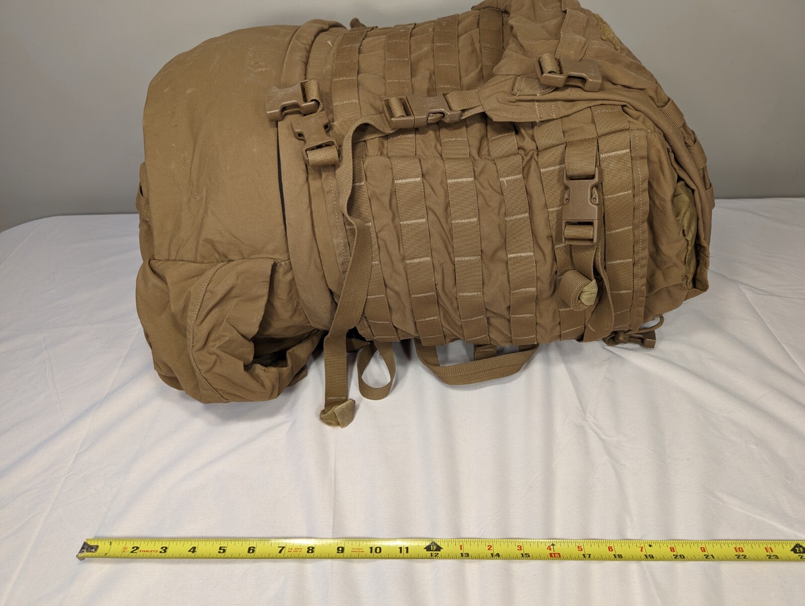 2 USMC FILBE Rucksacks - Coyote - USGI - Bag only