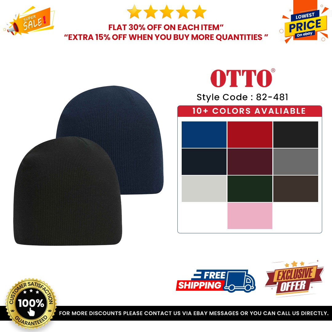 OTTO CAP 9" Classic Knit Beanie - 82-481
