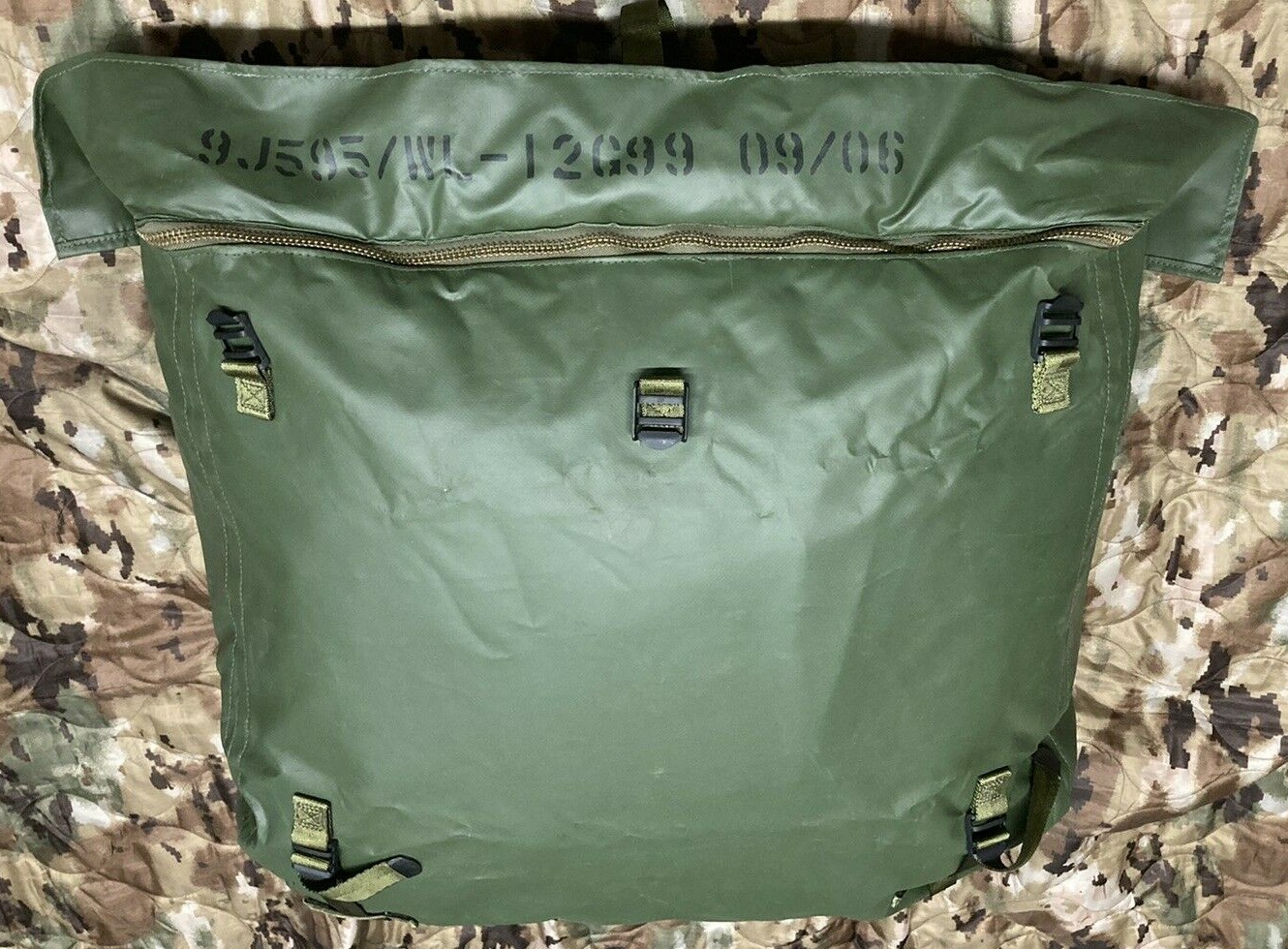 Waterproof Stowage Bag NOS USGI Forest Green