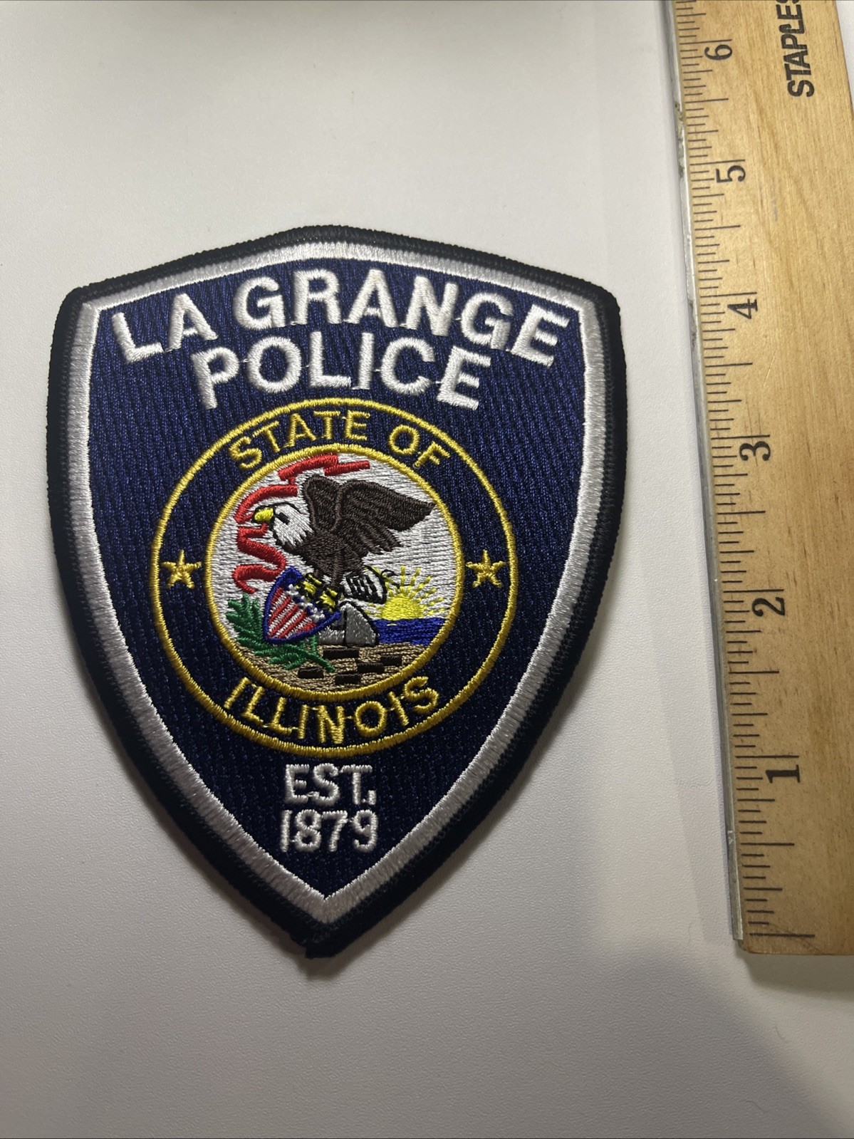 Illinois La Grange Police Patch Souvenir Collectible