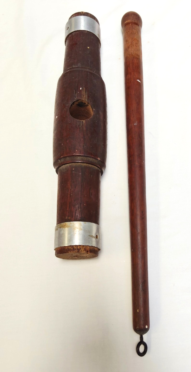 Vintage Caulking Mallet Hammer Shipwright Ship Boat Building Caulk Tool -AF