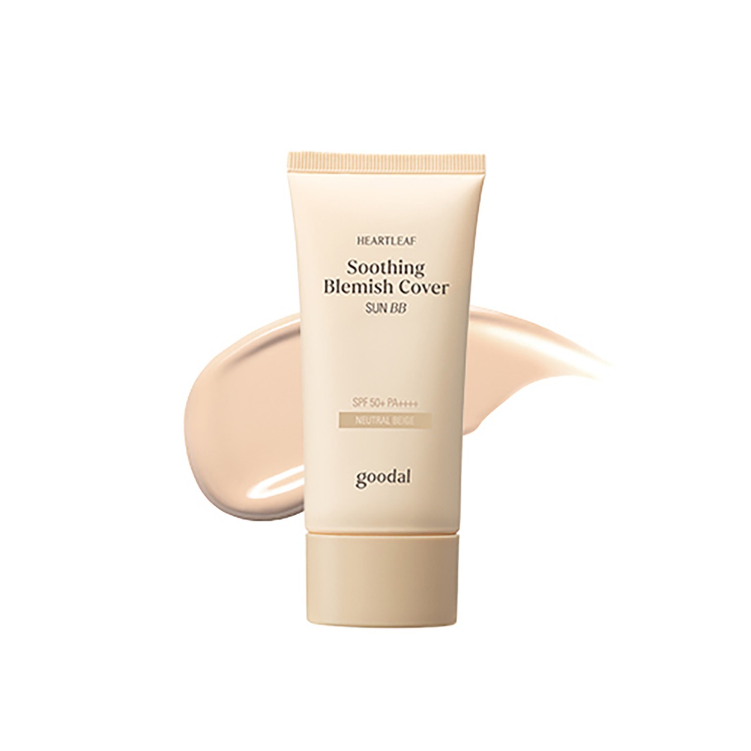 GOODAL Heartleaf Soothing Blemish Cover Sun BB 50ml K-Beauty