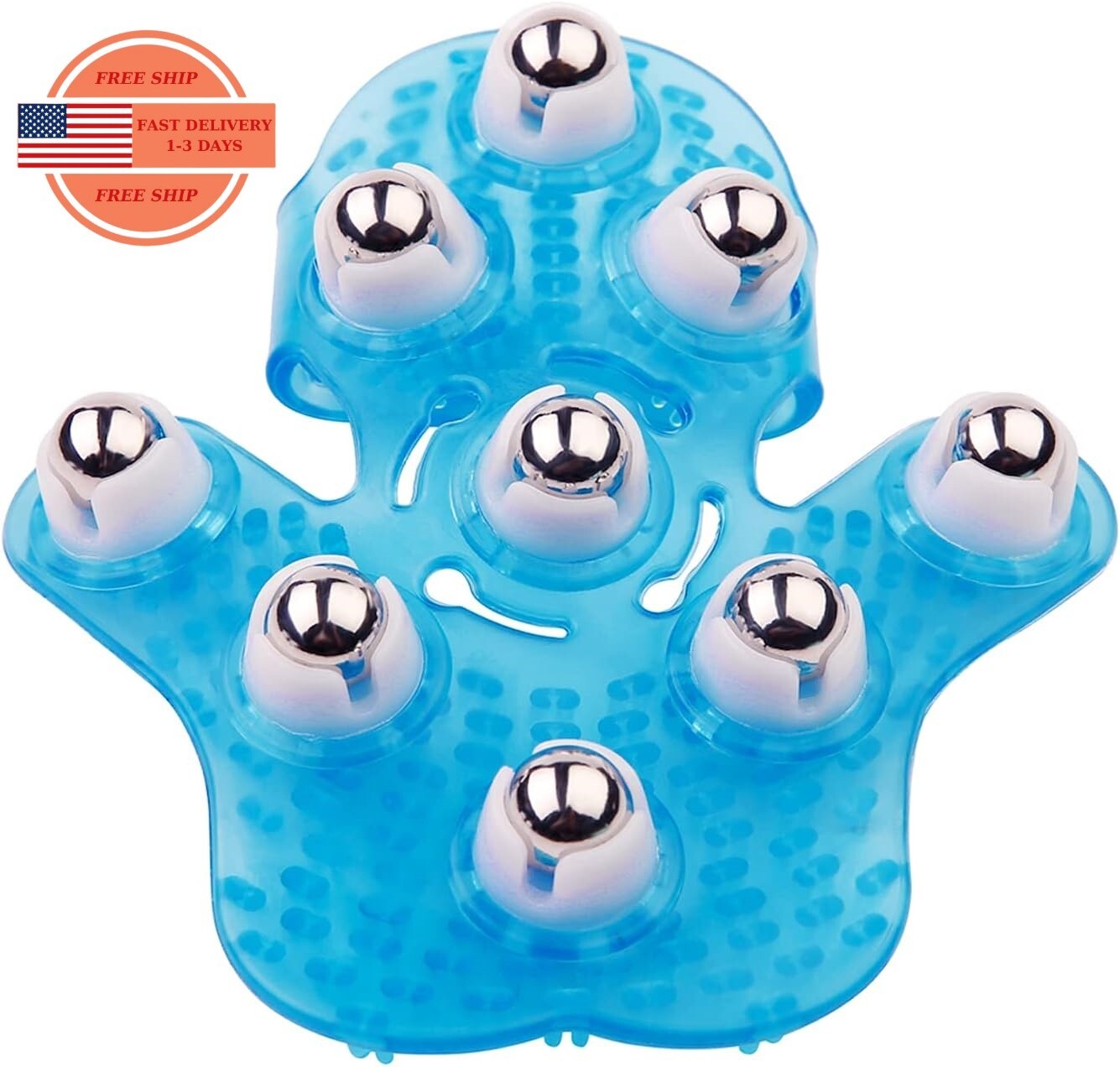 Pelota de masaje de mano para aliviar el dolor de músculos, espalda, cuello