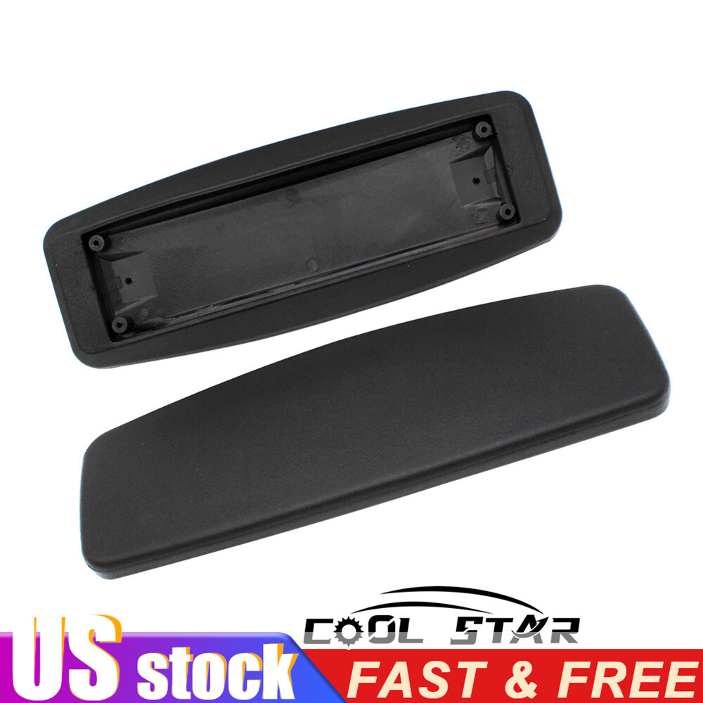 New Arm Pad Cap Armrest Replacement For Steelcase Leap V2 Office Chair Black