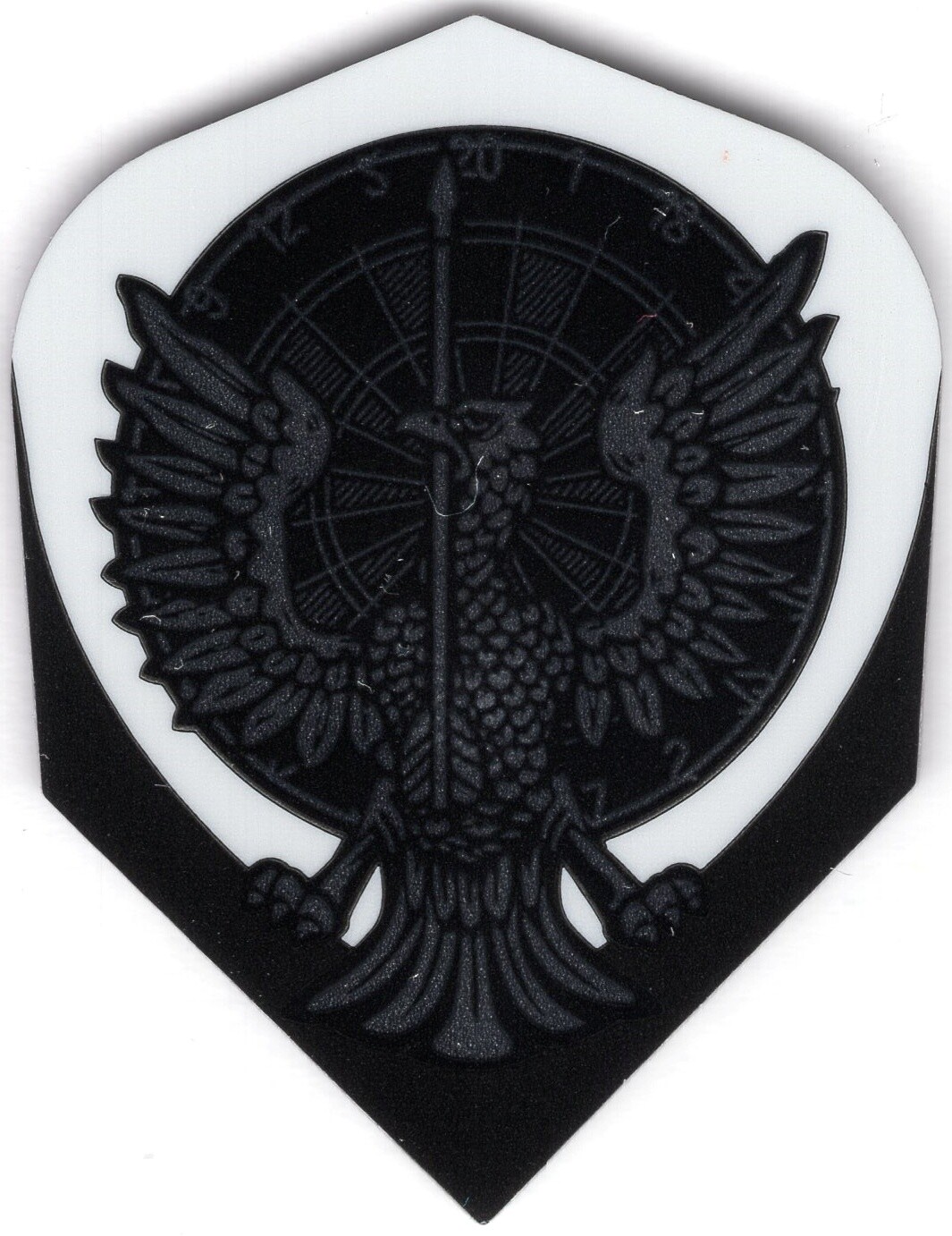 Eagle With Dartboard Dart Flights: 3 per set