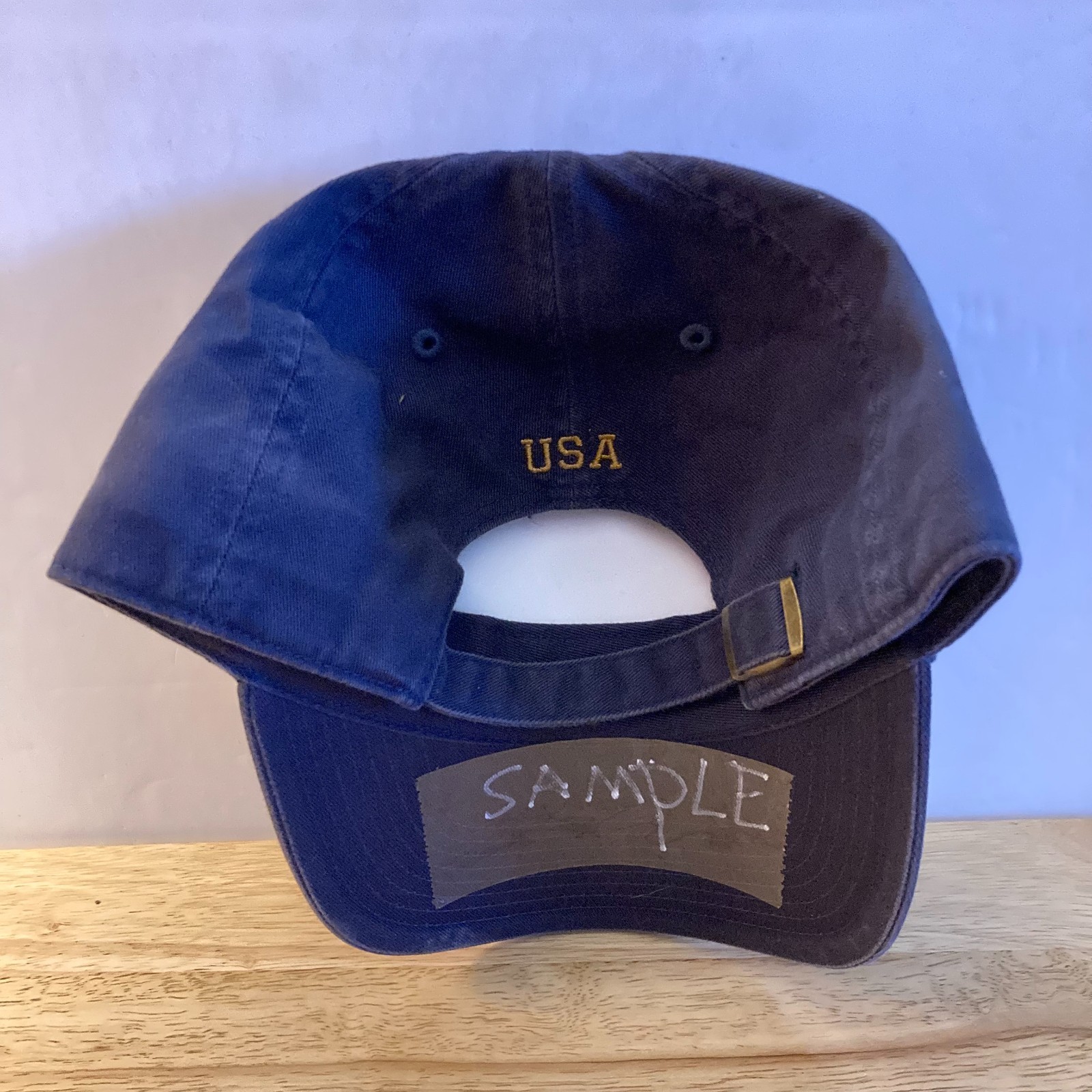 *SAMPLE* USA GOLF Twins Enterprise Adjustable Strapback Prototype Hat (OSFM)