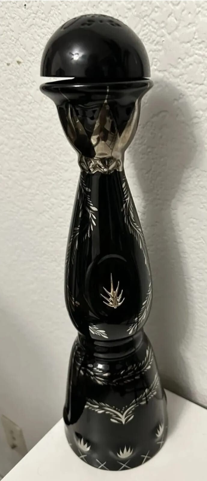 Empty Clase Azul Ultra Top Shelf  Tequila Clase Azul ULTRA Extra Anejo Bottle