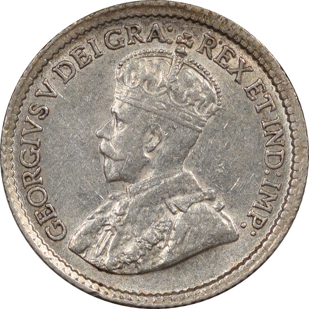 1917 5 CENTS CANADA  KM-22 - HIGH GRADE EXAMPLE!