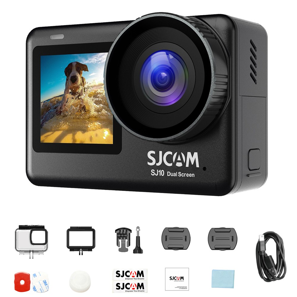 SJCAM SJ10 Pro Dual Screen Action Camera 4K 60FPS WiFi Gyro Anti-shake Sports DV
