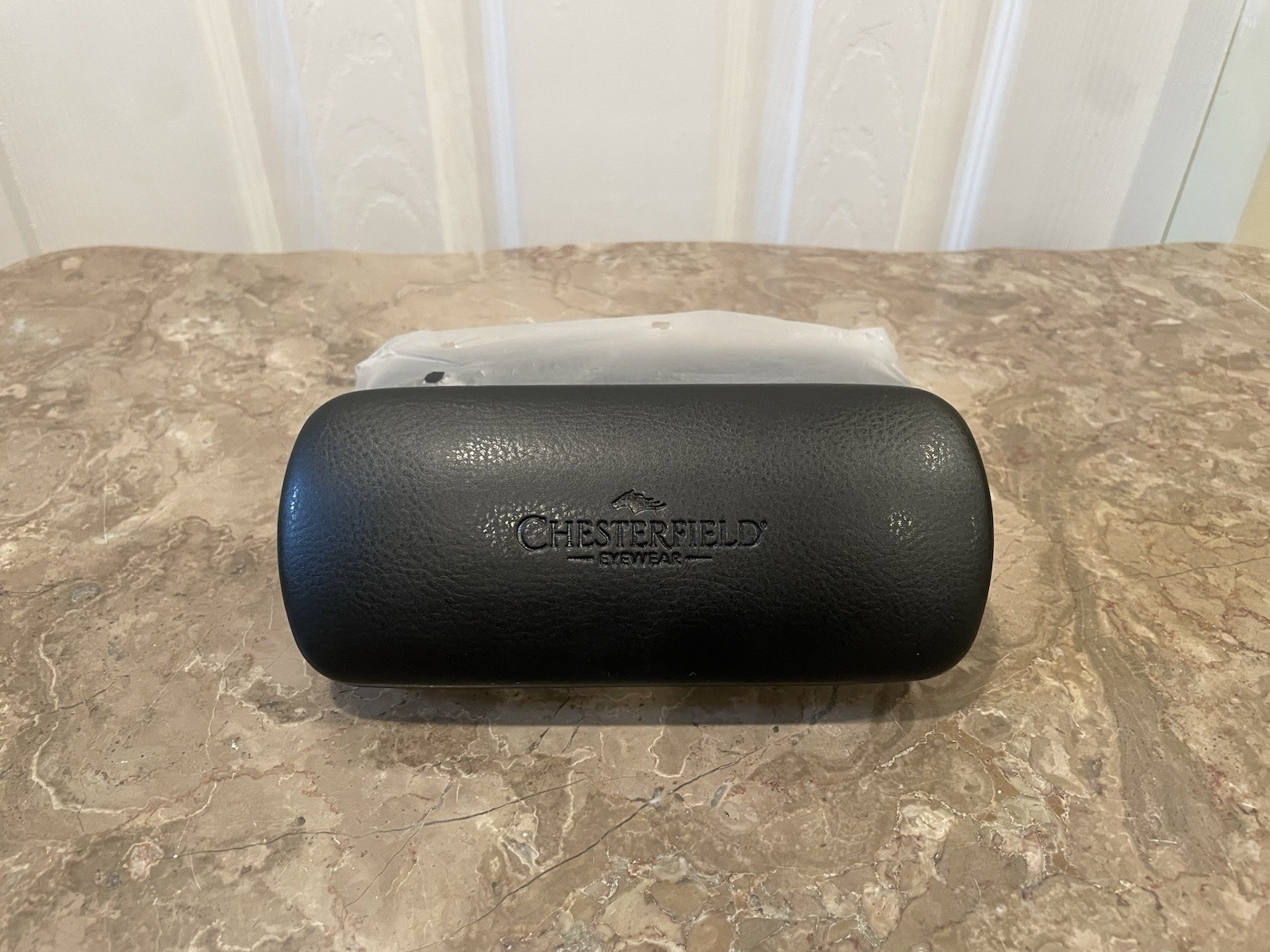 Chesterfield XL Hard Clamshell Eyeglass Sunglass Case Only Black NEW SEALED
